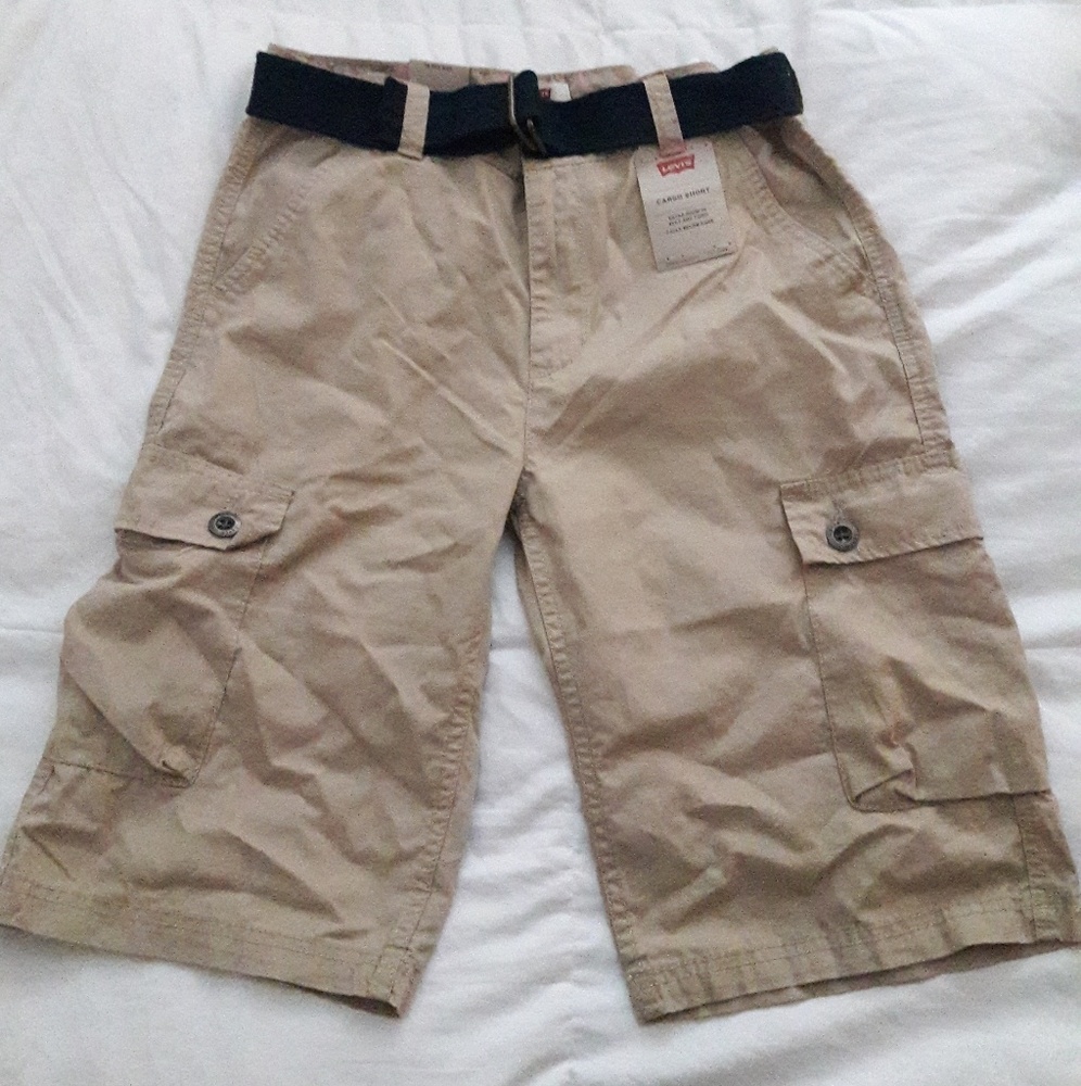 Levi's cargo shorts Youth size 18 waist 29